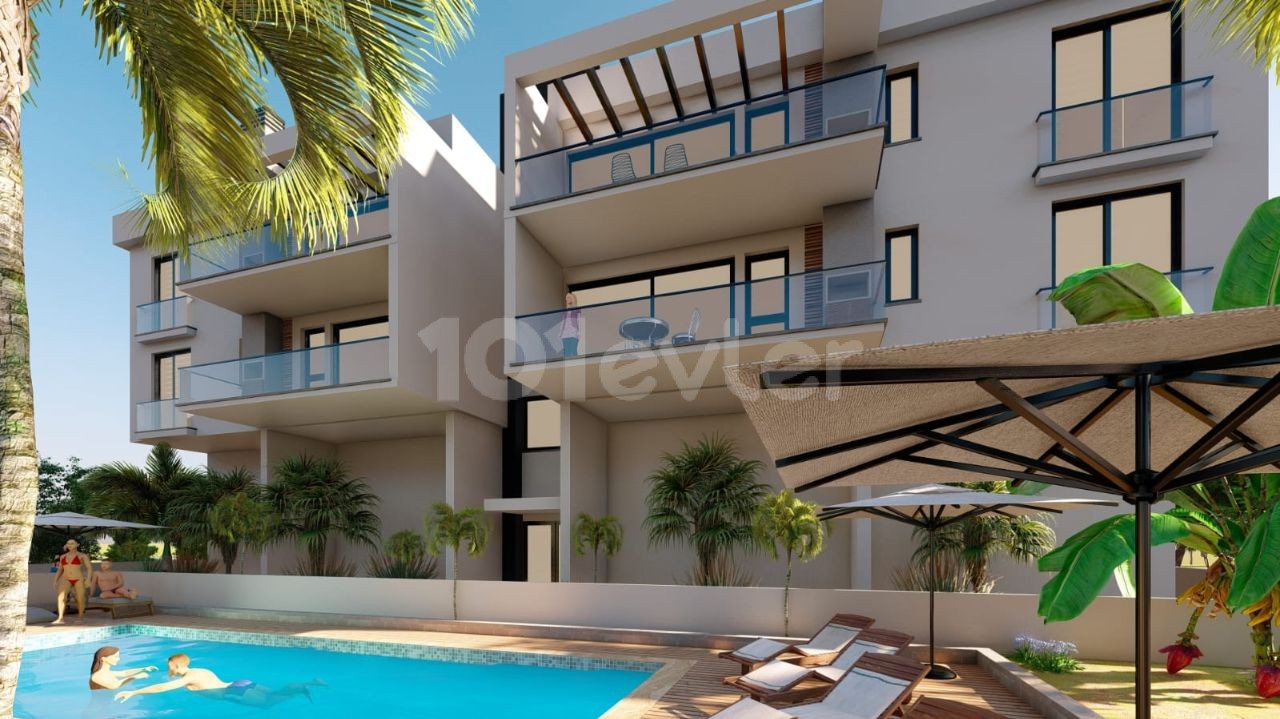 2+1 FLATS FOR SALE FROM THE PROJECT IN GIRNE ALSANCAK AREA