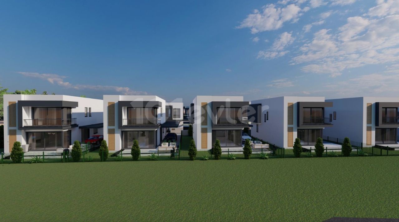 ویلاهای لوکس 3+1 برای فروش در منطقه گونیلی