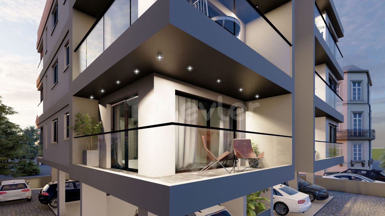آپارتمان های جدید با گزینه های 2+1 و 3+1 در منطقه اورتاکوی