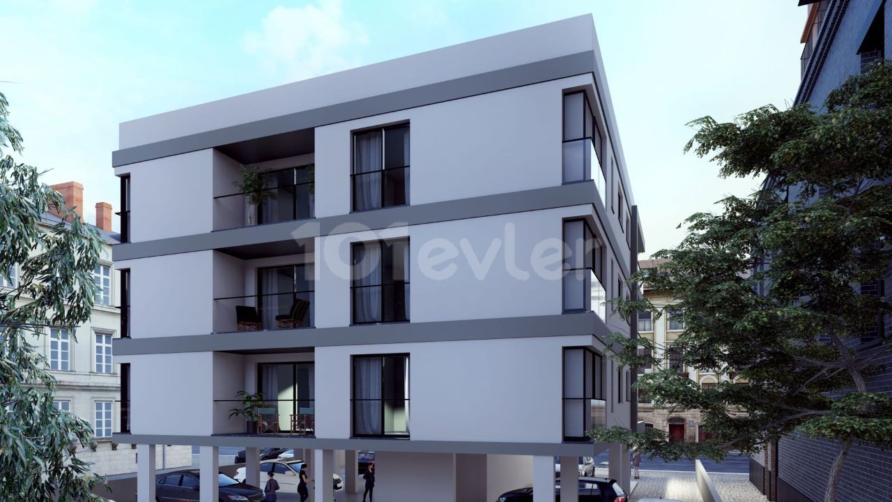 آپارتمان های جدید با گزینه های 2+1 و 3+1 در منطقه اورتاکوی