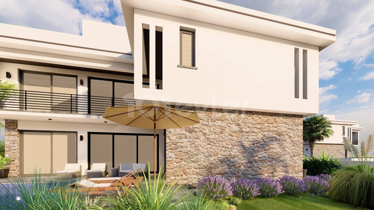 4+1 Luxury and Modern Villa Project in İskele Ötüken