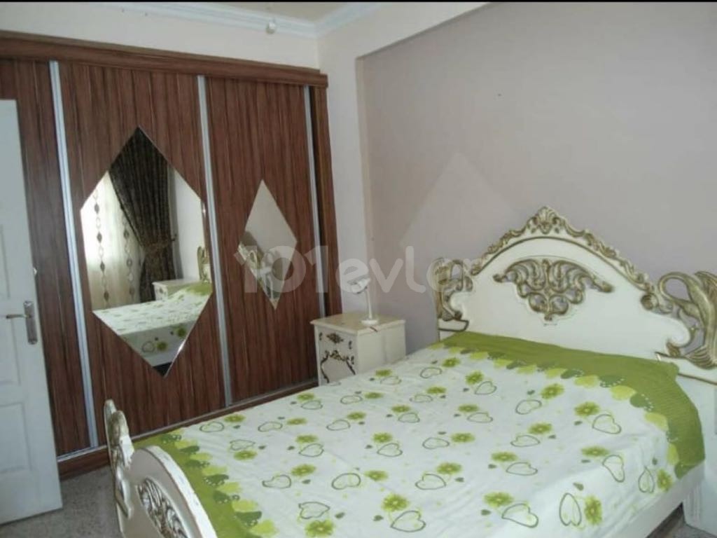 GROUND FLOOR FURNISHED 2+1 FLAT FOR SALE IN HASPOLAT MUNICIPALITY HOUSES