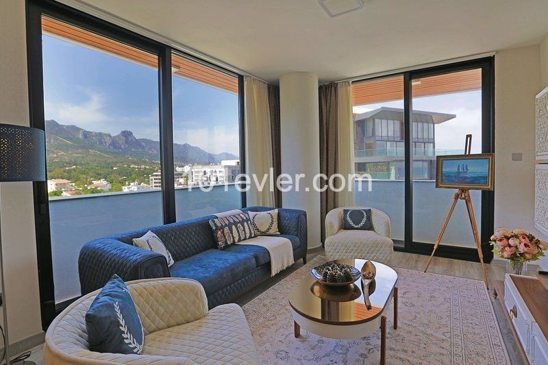 ULTRA LUXURIOUS FLAT IN KYRENIA CENTER WITH VIEW. ** 