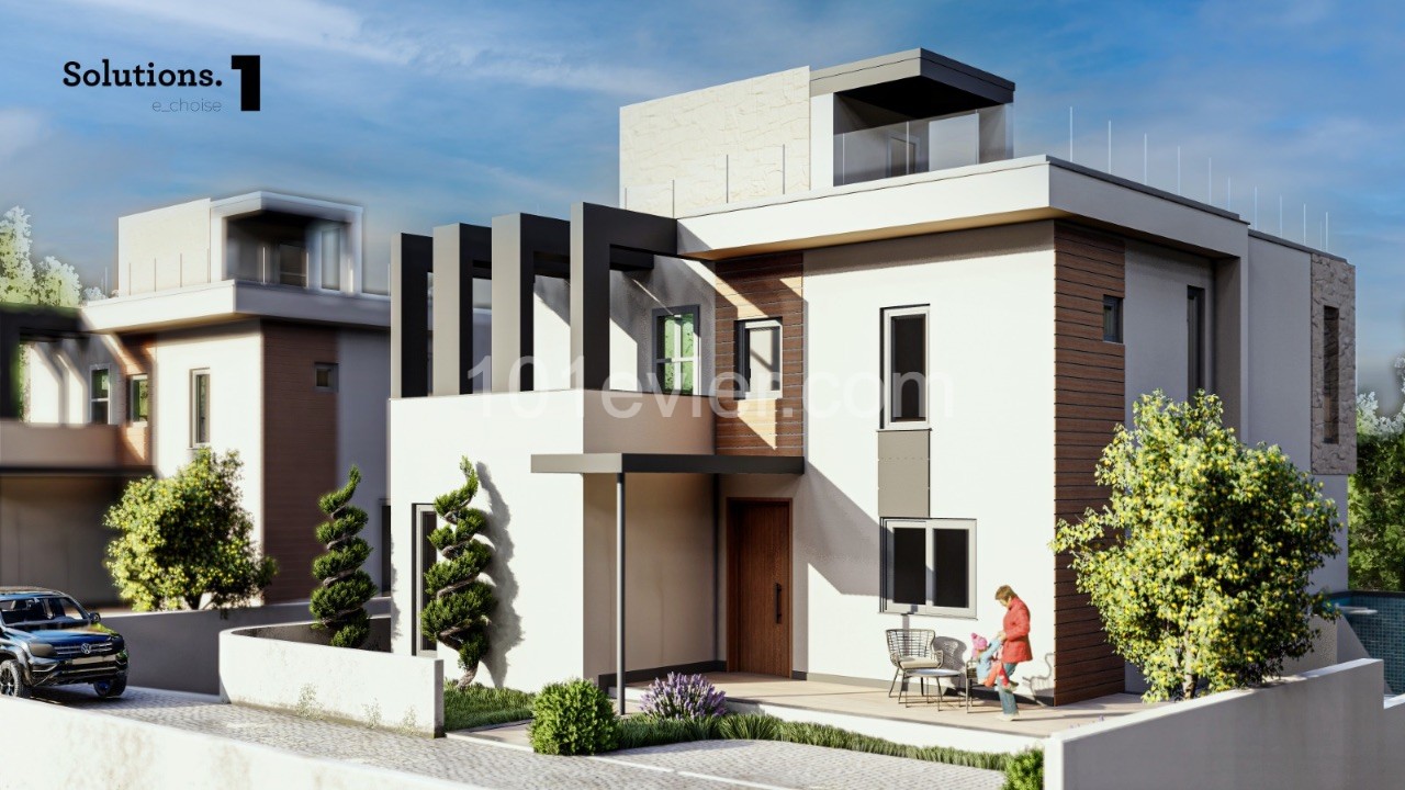 LUXURIOUS VILLAS IN ÇATALKÖY CANNOT BE MISSED! ** 