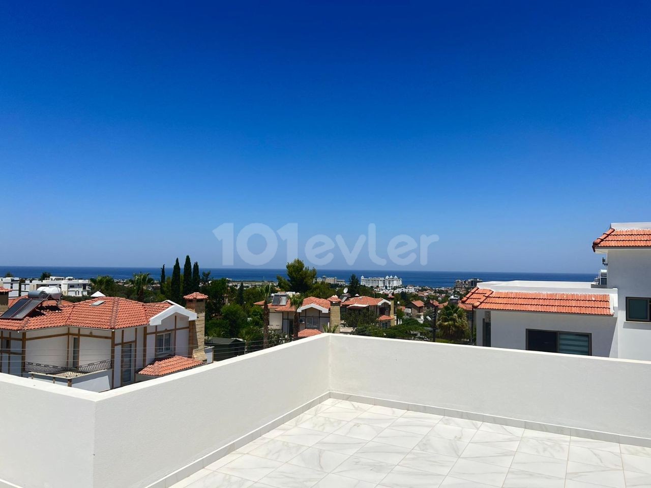 UNFURNISHED PENTHOUSE WITH SEA VIEW IN ALSANCAK REGION!!! ** 