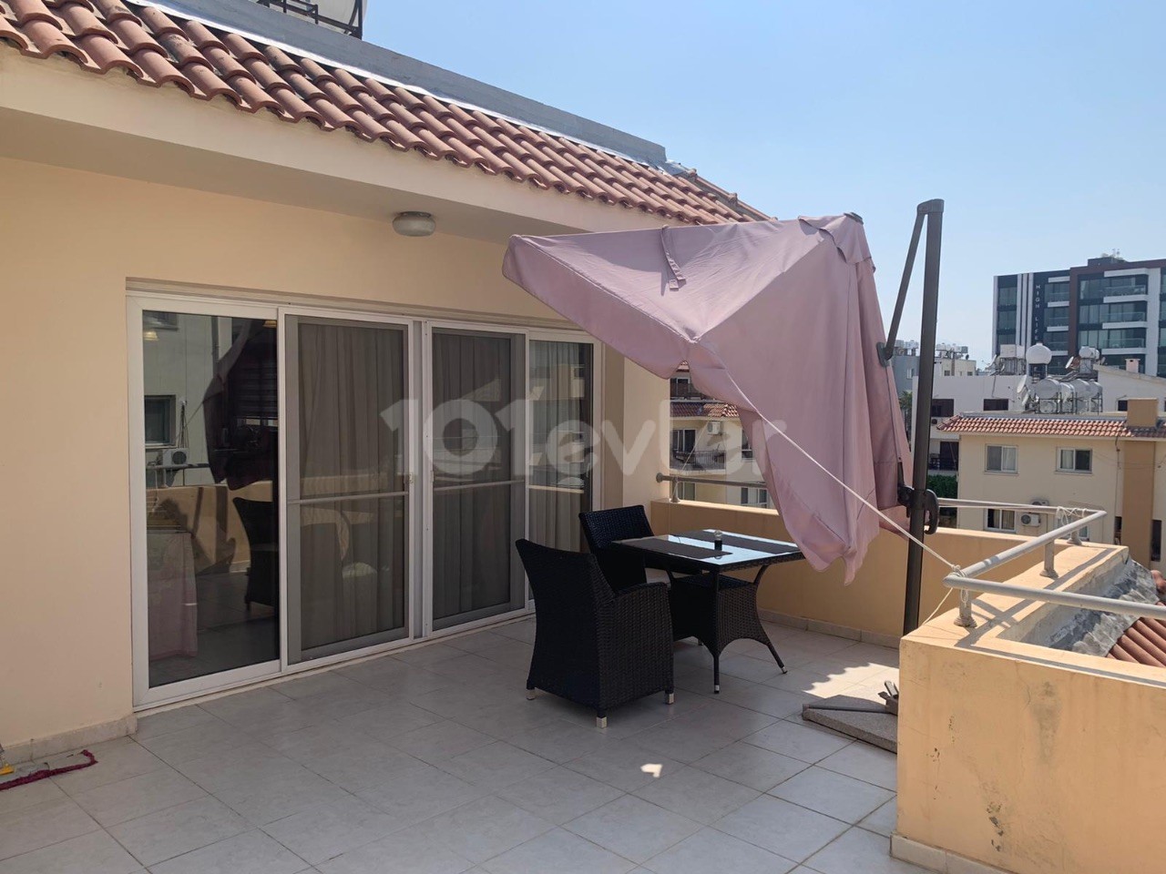 2 bedroom apartment with large terrace in Central Kyrenia