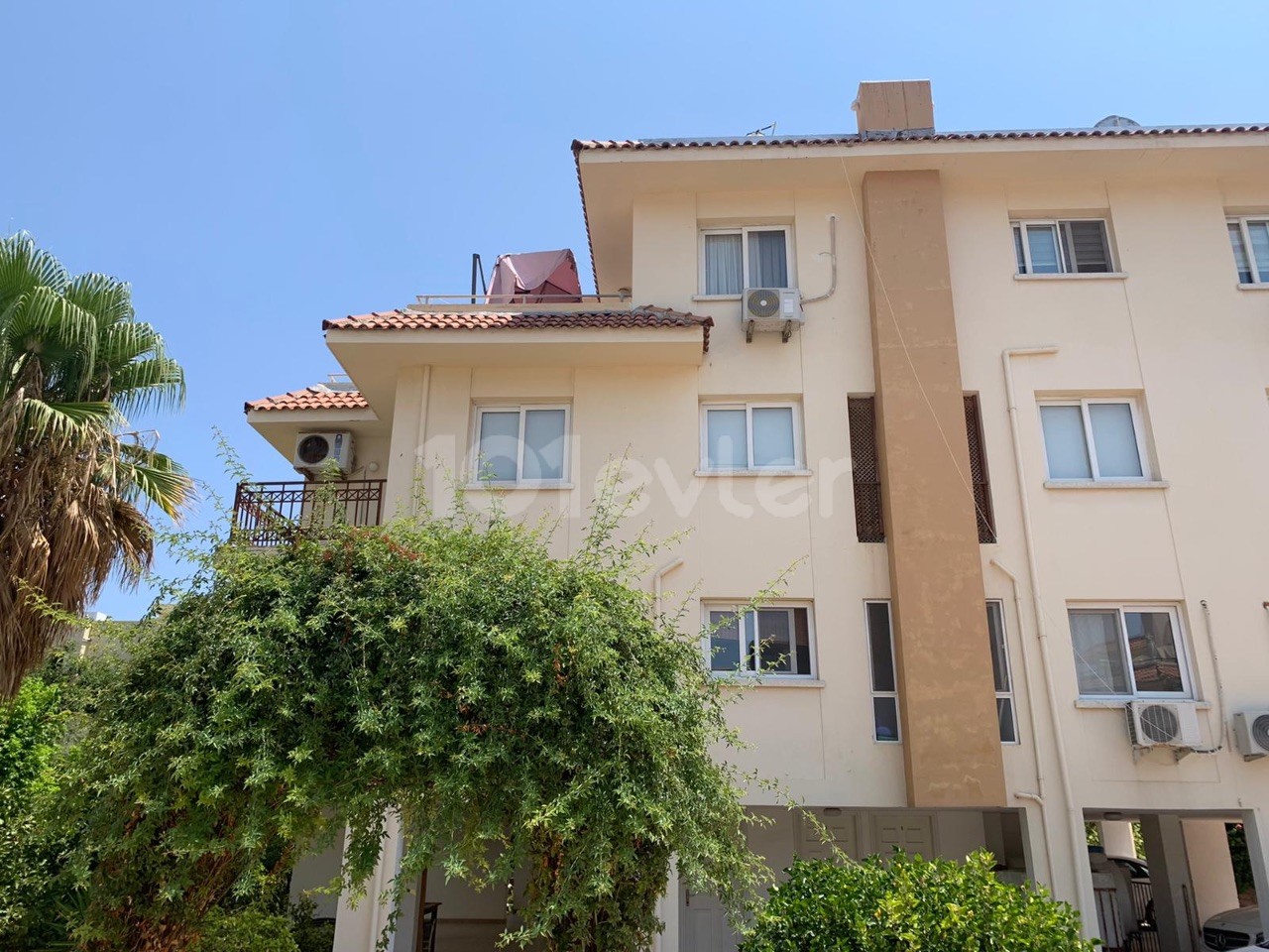 2 bedroom apartment with large terrace in Central Kyrenia