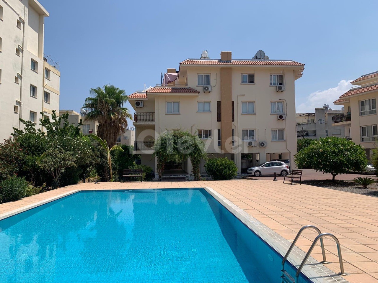 2 bedroom apartment with large terrace in Central Kyrenia