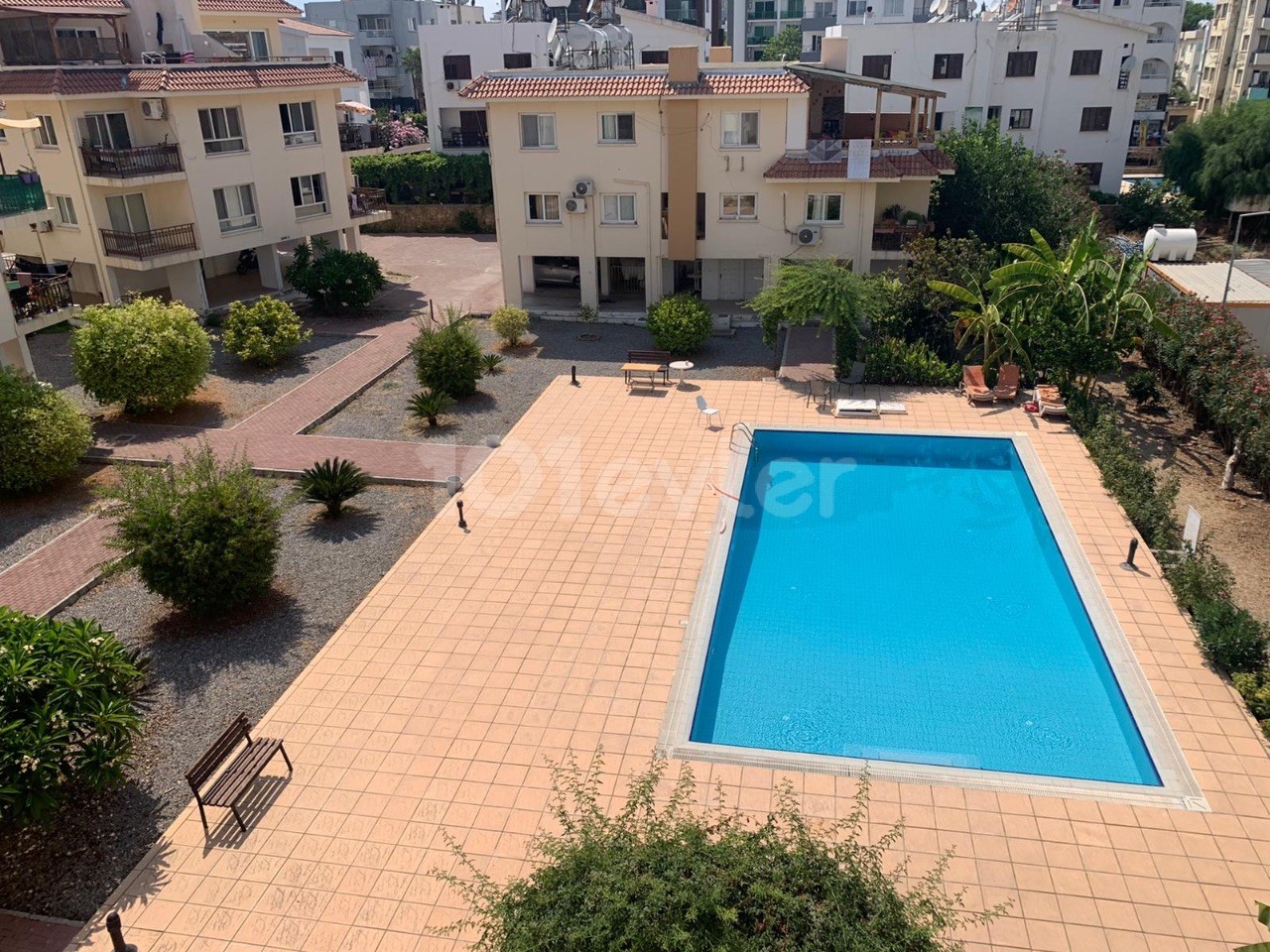 2 bedroom apartment with large terrace in Central Kyrenia