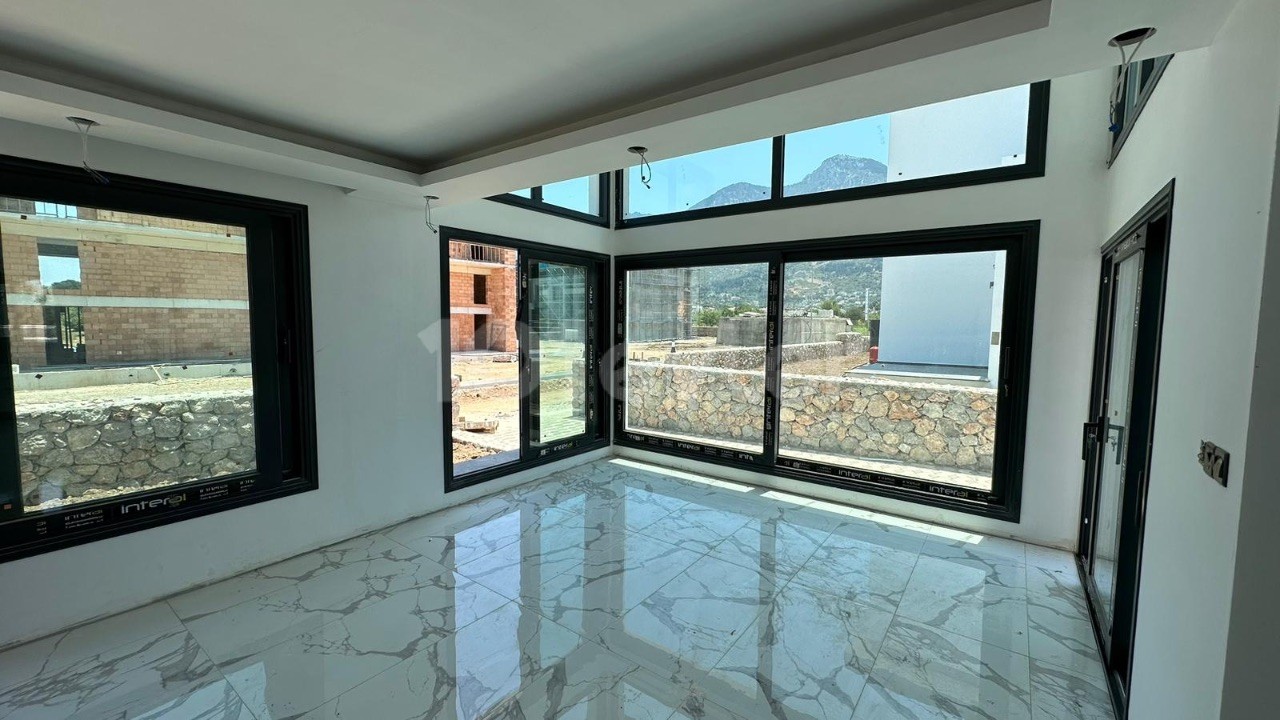 Completion in July! 3+1 Villa with Pool in Girne, Karsiyaka