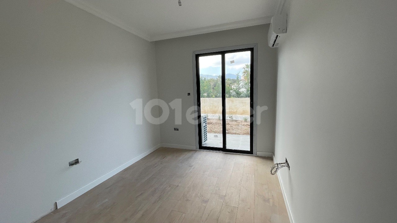 Kervansaray Loft 2+1 Garden Floor Apartment for Sale