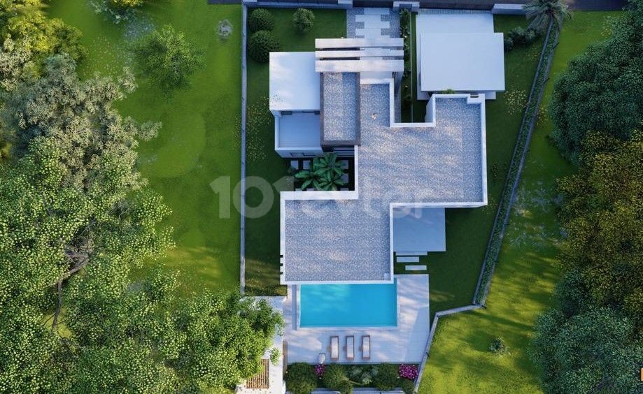 Villa For Sale In Gonyeli 4+1 Full Plot