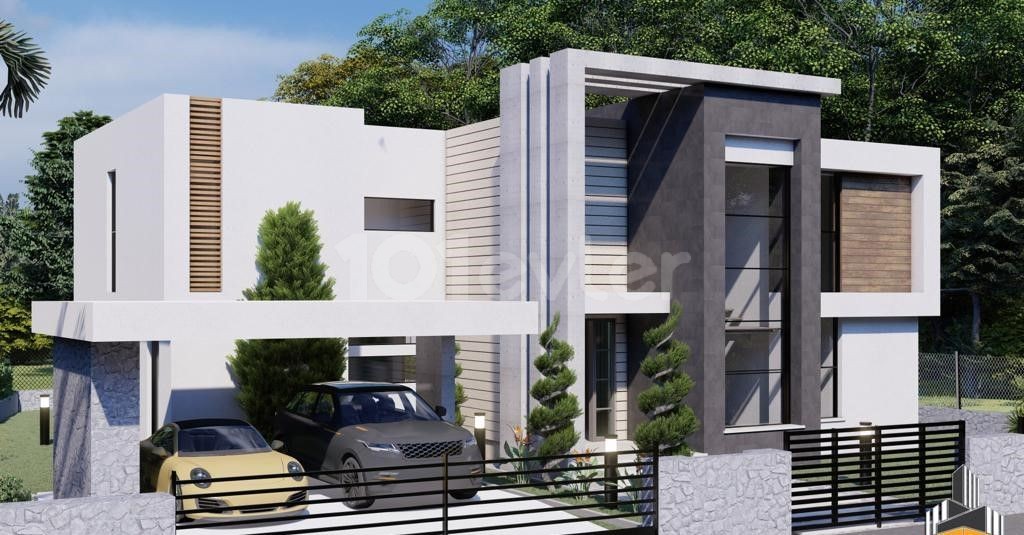Villa For Sale In Gonyeli 4+1 Full Plot