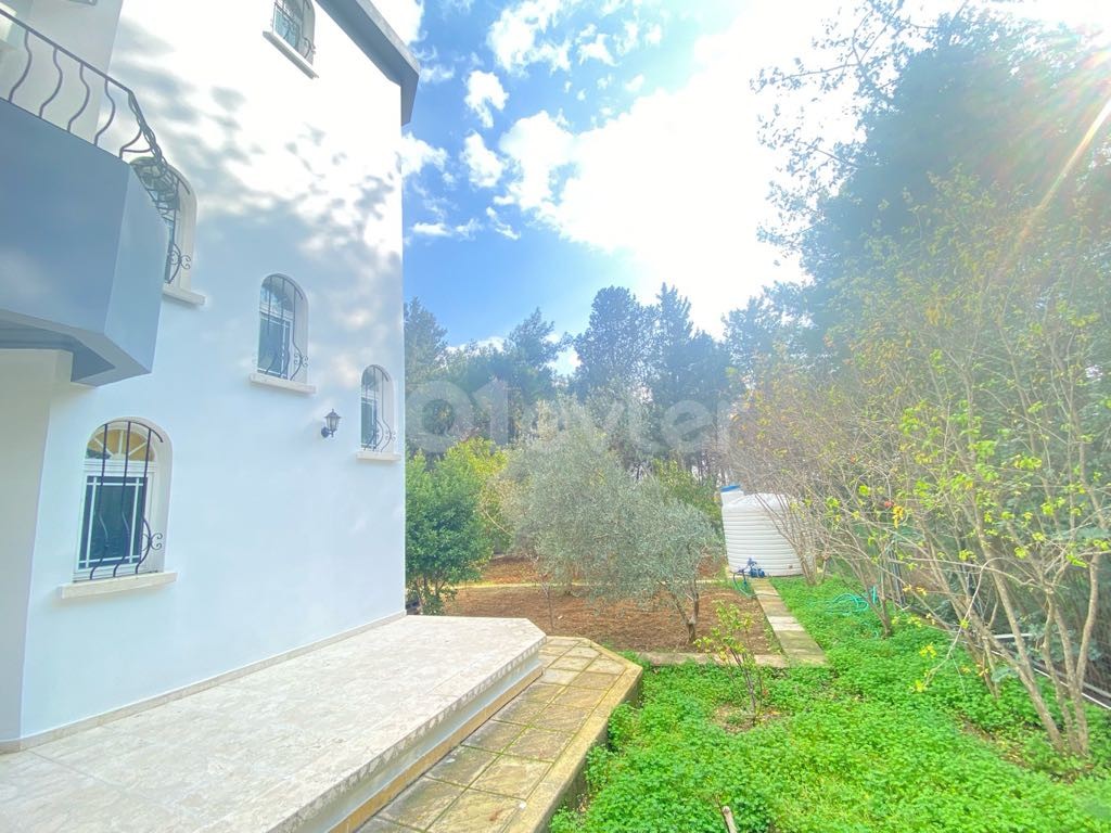 2 storey villa for sale in Kyrenia Bosphorus with stunning view