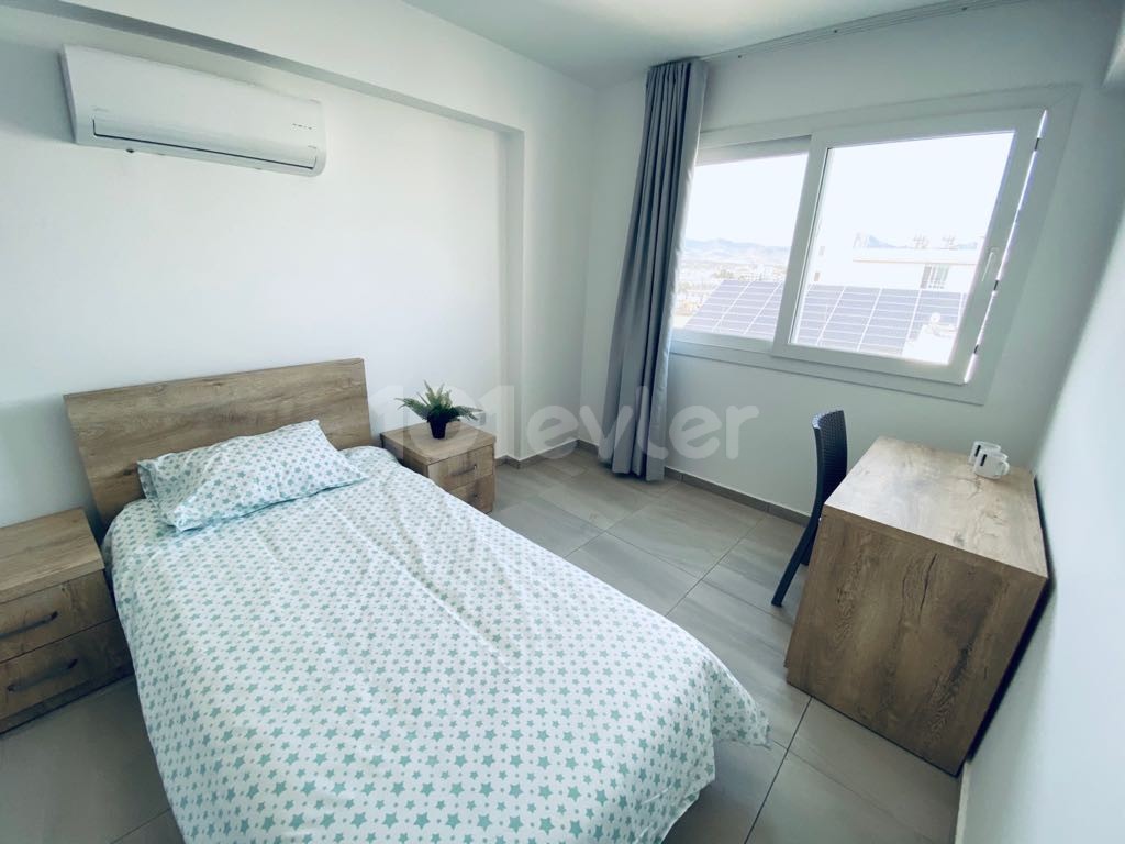 Lefkoşa Ortaköy’de 2+1 eşyalı kiralık daire