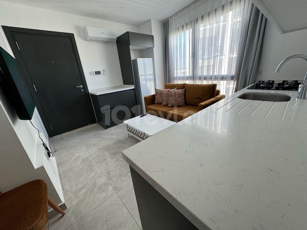 Newly furnished 1+1 flat in Kyrenia Center