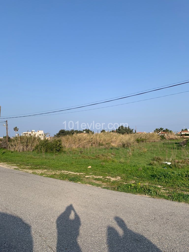 LAND SUITABLE FOR CONSTRUCTION OF A VILLA 400 METERS FROM THE SEA ON THE BOTTOM OF KARŞIYAKA MAIN ROAD ** 