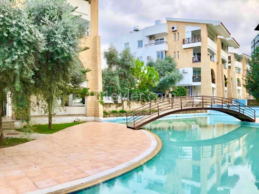 1+1 APARTMENT WITH COMMON POOL FOR SALE IN KYRENIA CENTER ** 