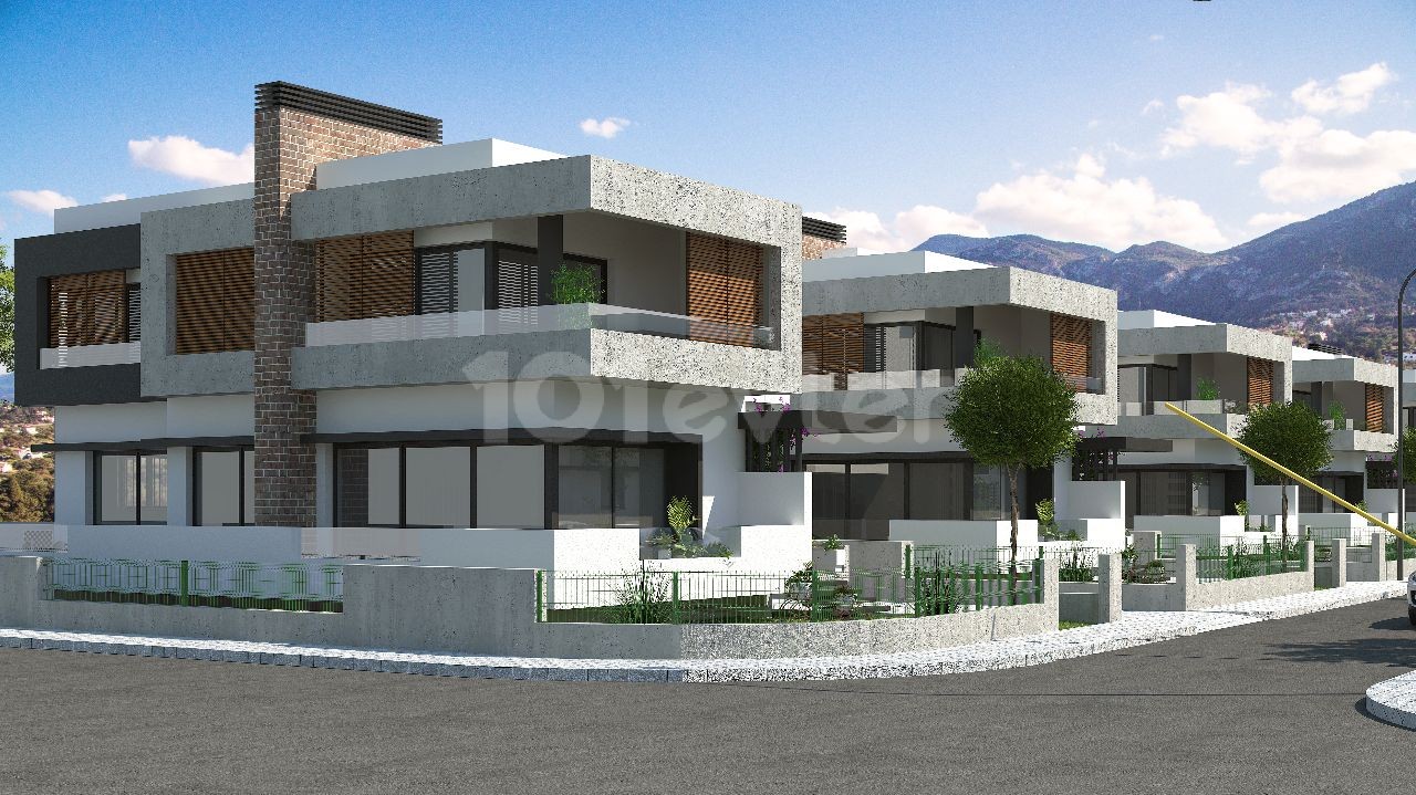 3+1 AND 4 + 1 VILLAS FOR SALE IN KYRENIA EDREMIT ** 