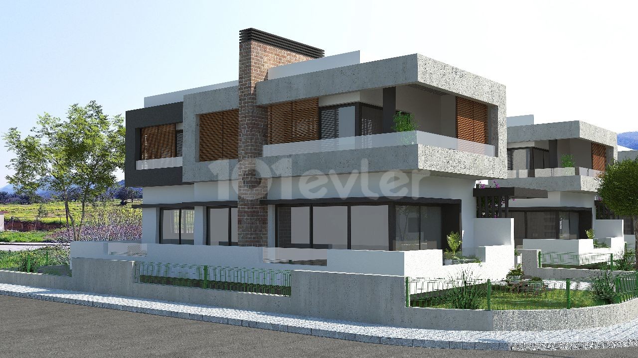 3+1 AND 4 + 1 VILLAS FOR SALE IN KYRENIA EDREMIT ** 