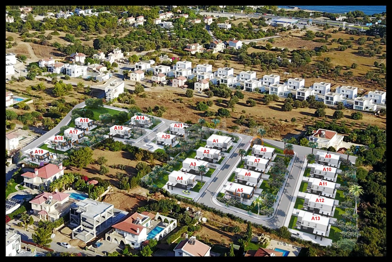 3+1 AND 4 + 1 VILLAS FOR SALE IN KYRENIA EDREMIT ** 