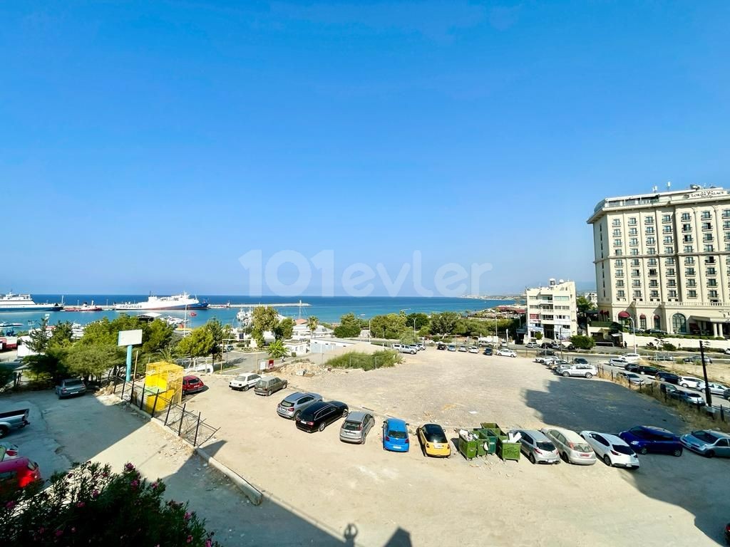 PENTHOUSE WITH TURKISH TITLE FOR SALE IN KYRENIA, 1 minute WALK FROM THE SEA AND THE NEW PORT! ** 