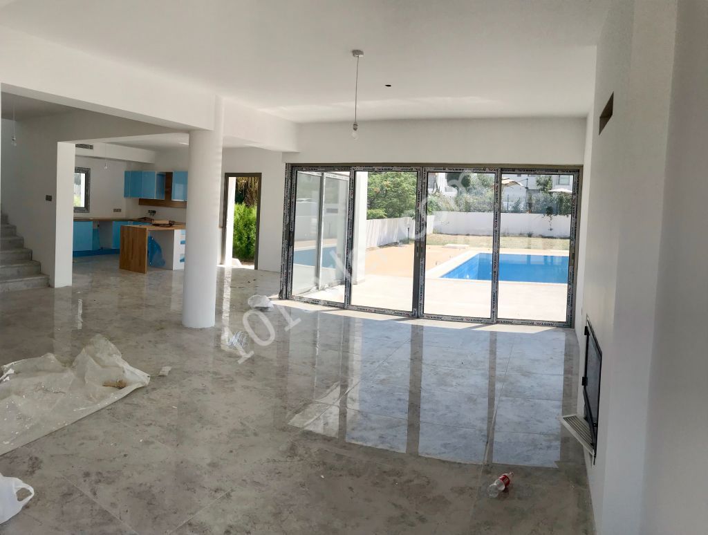 KYRENIA CATALKOY , CLOSE TO SEA, DETACHED BRAND NEW VILLA WITH POOL , 