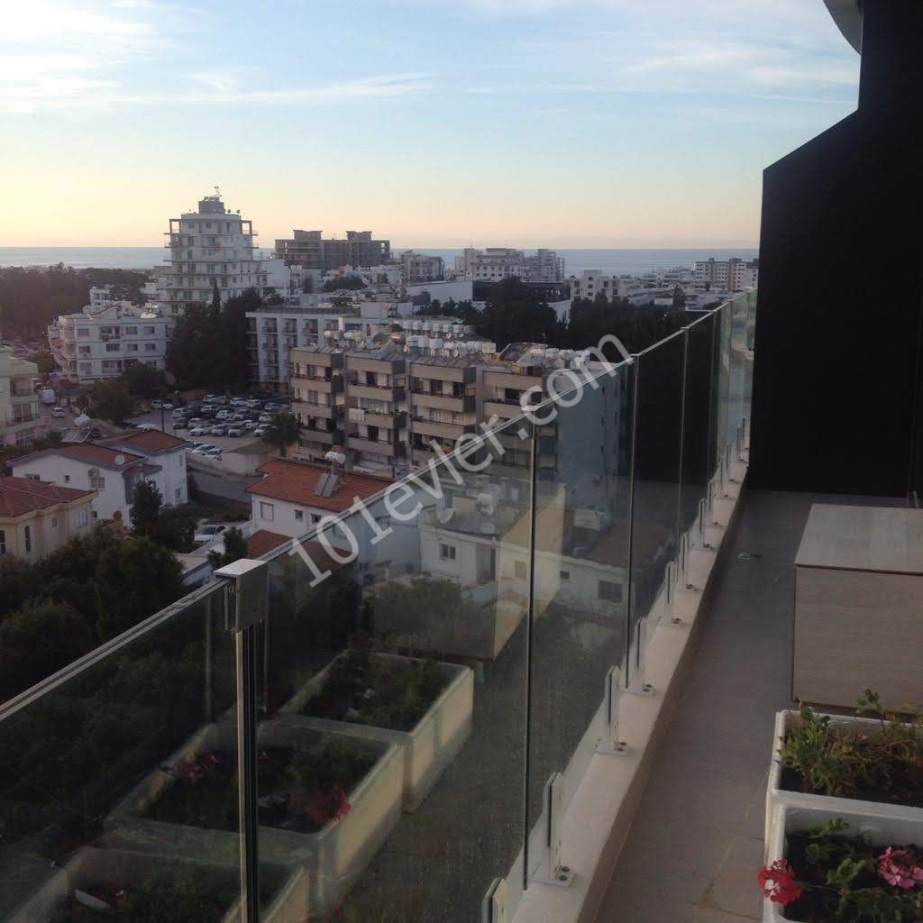 1 BEDROOM APARTMENT IN PERLA RESIDENCE FOR RENT IN KYRENIA FULLY FURNISHED WITH SEA AND MOUNTAIN VIEW