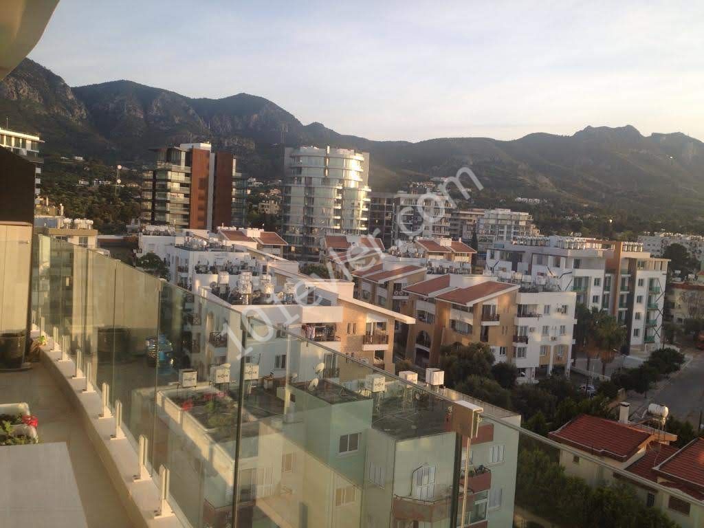 1 BEDROOM APARTMENT IN PERLA RESIDENCE FOR RENT IN KYRENIA FULLY FURNISHED WITH SEA AND MOUNTAIN VIEW