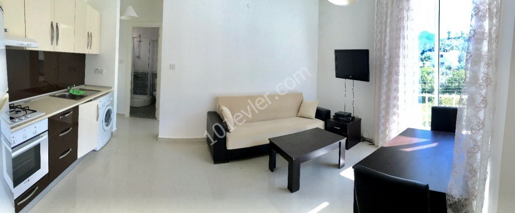 Penthouse 1bedroom flat  for rent in Kyrenia city, Alsancak  0533-829-71-29
