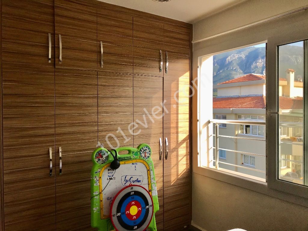 SPACIOUS AND SPACIOUS 3+1 FULL FURNISHED APARTMENT WITH SEA AND MOUNTAIN VIEWS, LUXURY APARTMENT ** 