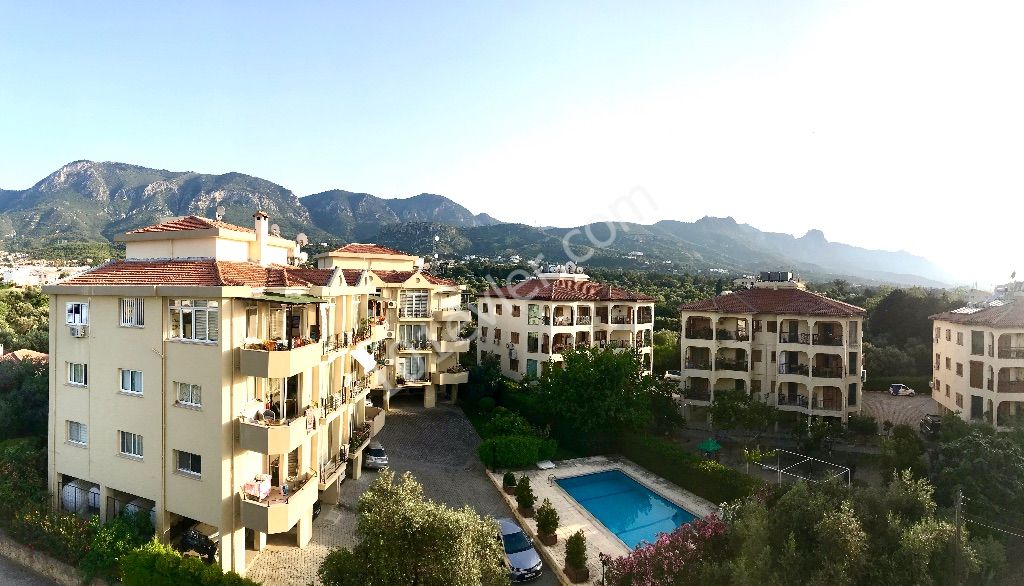 3+1 VOLL MÖBLIERT, MIT BLICK AUF DEN BERG UND DIE BERGE, LUKS DAIRE ** 