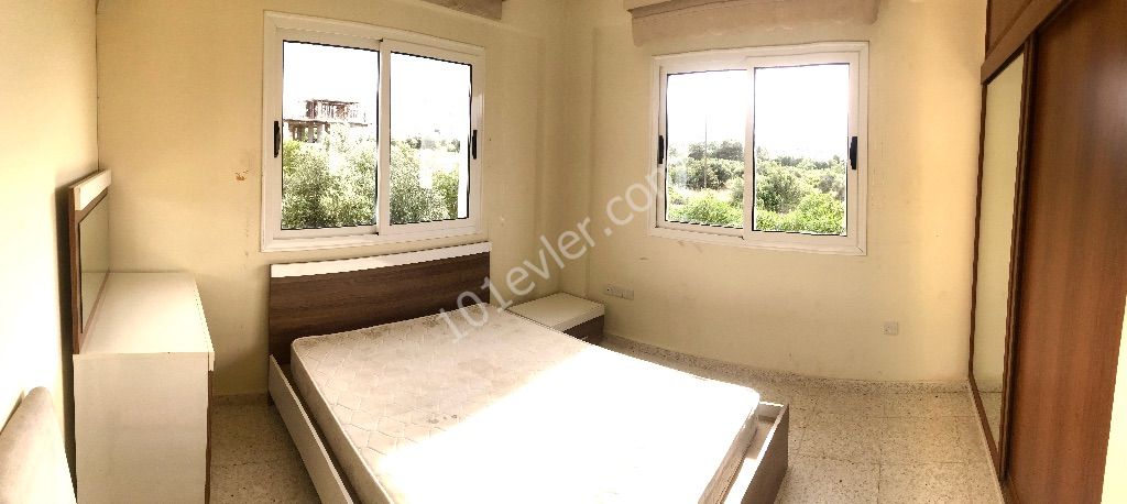 GİRNE - KARAOĞLANOĞLU , GENİŞ 2+1 DAİRE , BALKON VE TERAS , GAÜ CİVARI , FULL EŞYALI , KREDİYE UYGUN