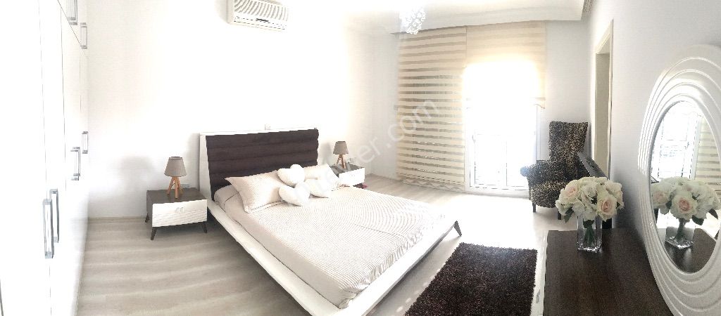 GIRNE OZANKOY, MUSTAKIL VILLA, 3 SCHLAFZIMMER, VOLL MÖBLIERT, SUPER LAGE, GROßER UND GEPFLEGTER GARTEN ** 