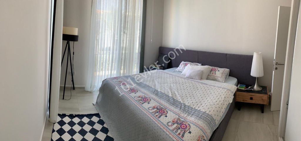 GIRNE ALSANCAKTA, CYPRUS TOWNHOUSES,SPACIOUS AND MODERN 2+1, PRIVATE GARDEN, ESCAPE BEACH 200M, SHARED POOL, VERY PRIVATE SITE WITH CLEAN AND WELL-MAINTAINED, CAFE ** 