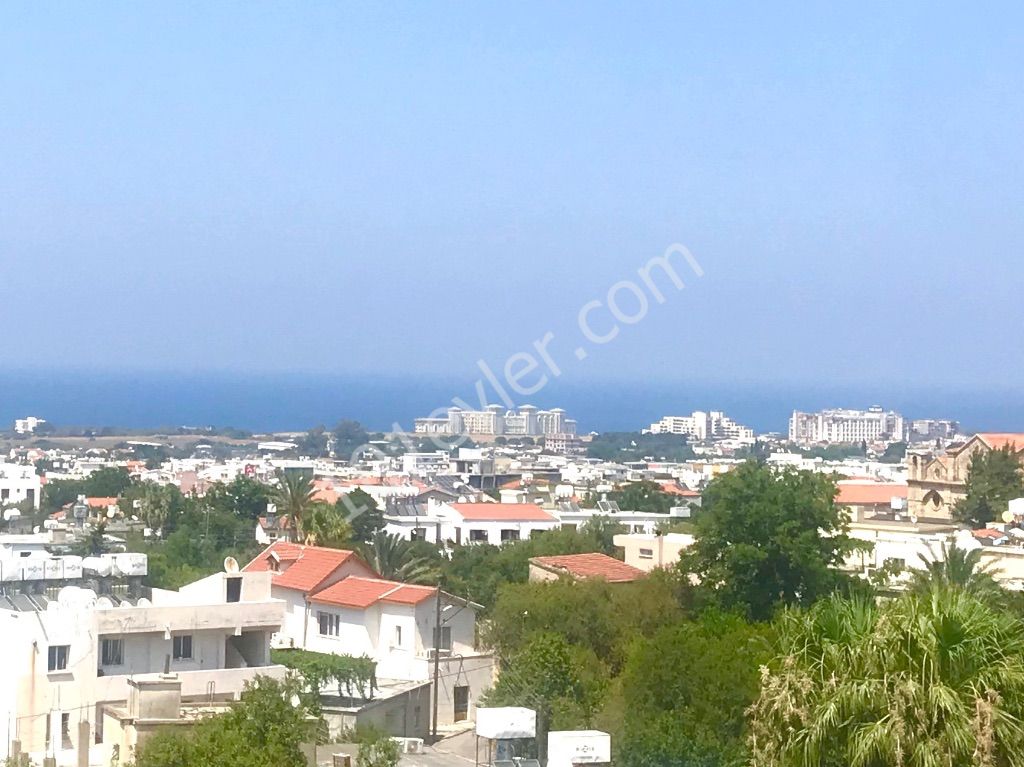 GIRNE-ALSANCAK , FULL FURNISHED 1+1 APARTMENT WITH SEA AND MOUNTAIN VIEWS, YOUR HUSBAND IS READY ** 