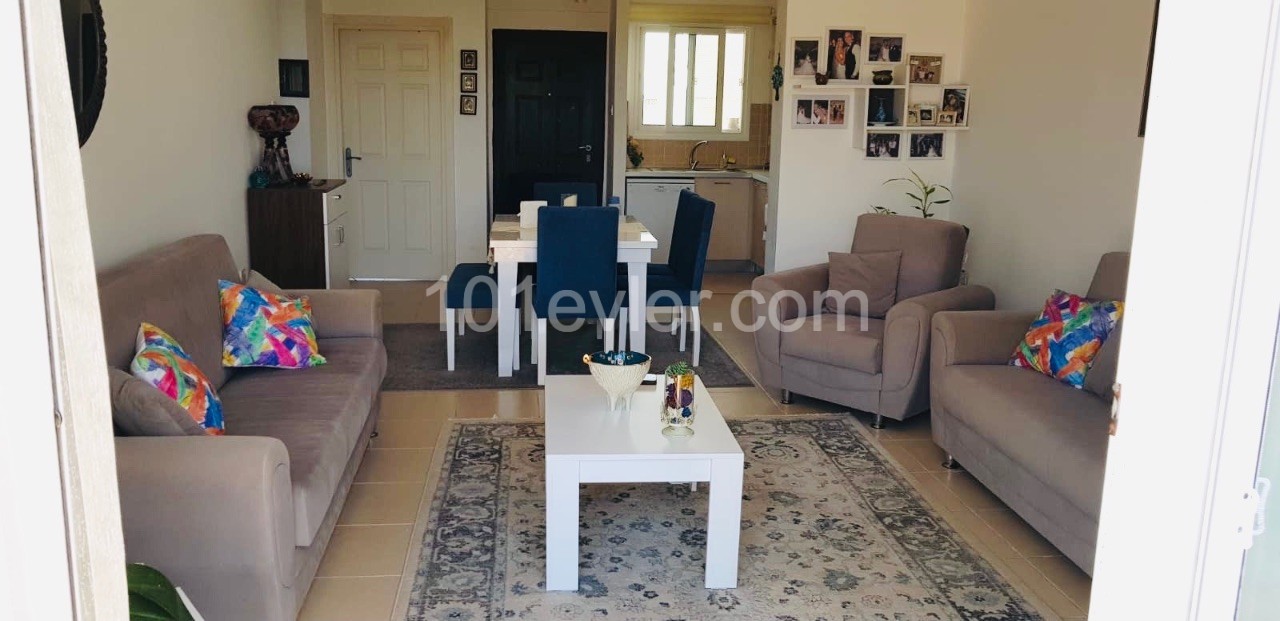 MAGUSA FRESHWATER , POOLSIDE SITE, SUPER VIEW, GENIS 2+1 APARTMENT, OWN GARDEN AND TERRACE ** 