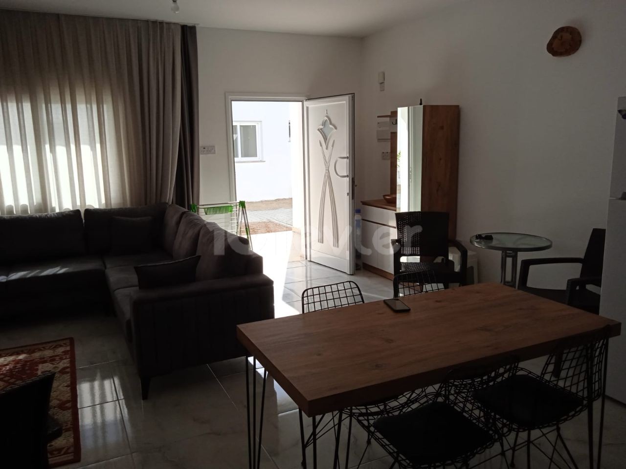 2+1 Fully Furnished Garden Flat For Sale In Dikmen, Kyrenia