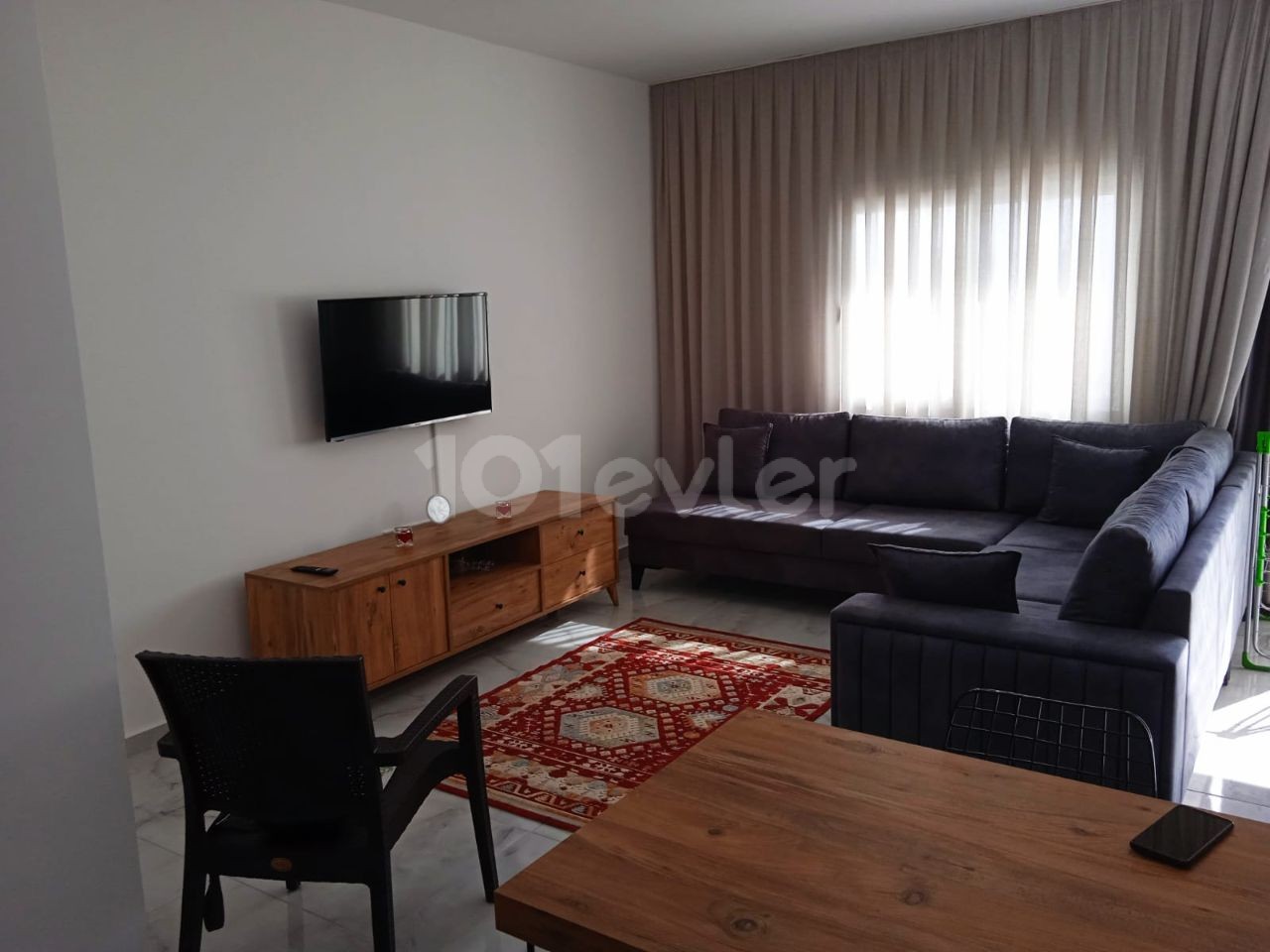 2+1 Fully Furnished Garden Flat For Sale In Dikmen, Kyrenia