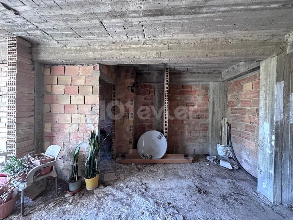 UNCOMPLETED STUDIO FLAT FOR SALE IN KYRENIA NEW PORT