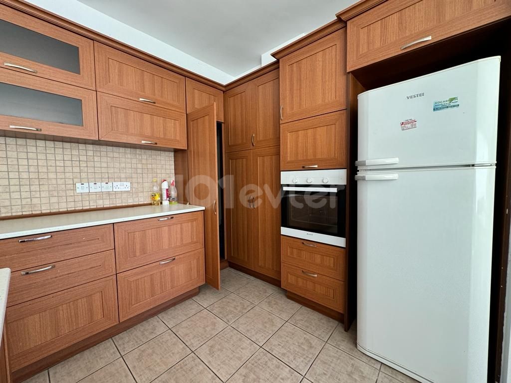 Furnished 3+1 Flat With Fireplace For Rent In Kyrenia Center