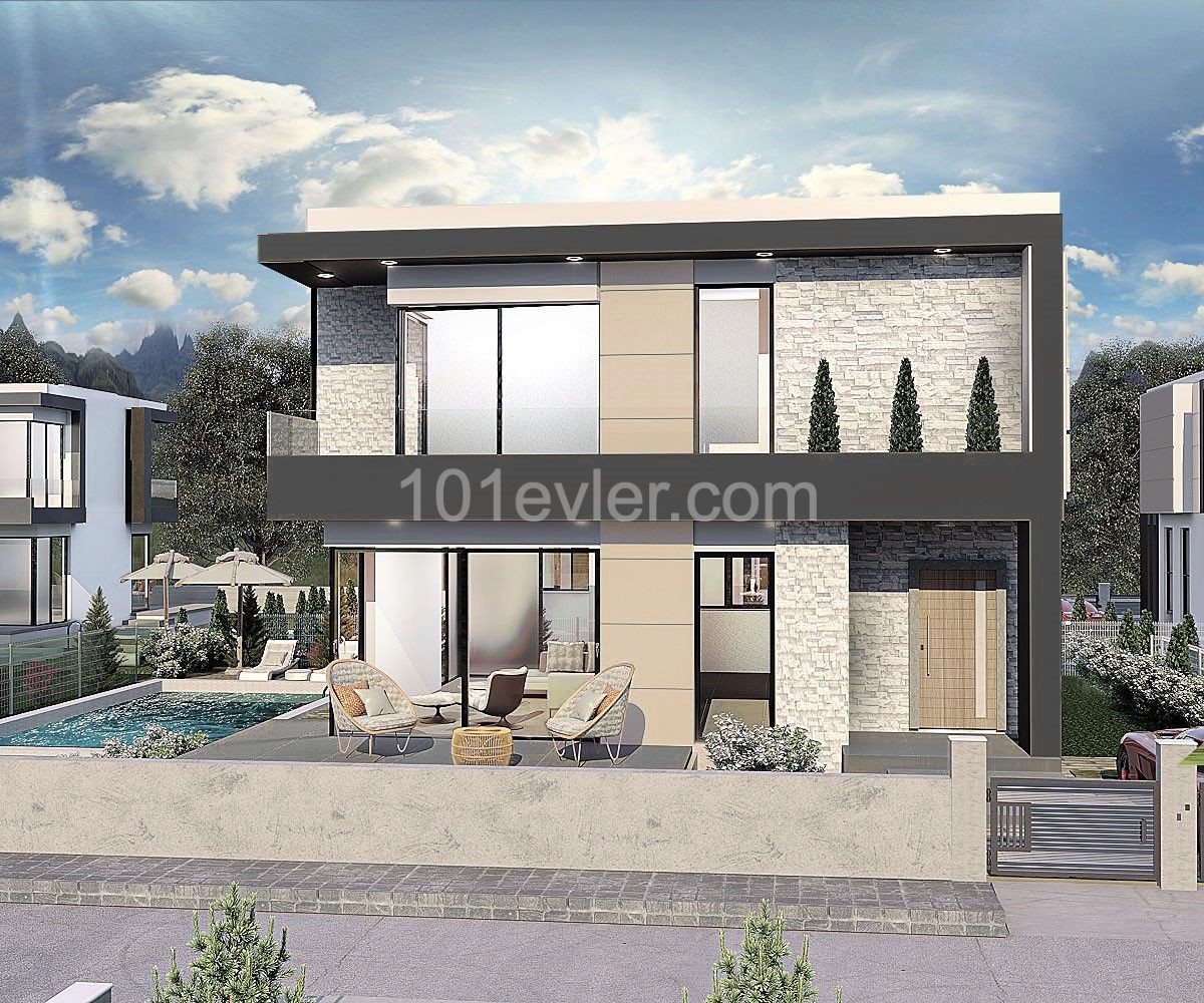 Villa For Sale In Ozankoy Girne 3+1 Project ** 