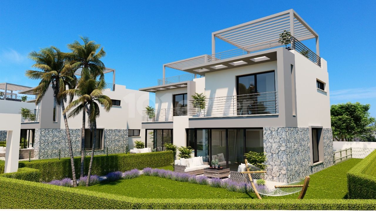 Villas from 3 +1 Projects for Sale in Kyrenia Karaoglanoglu ** 