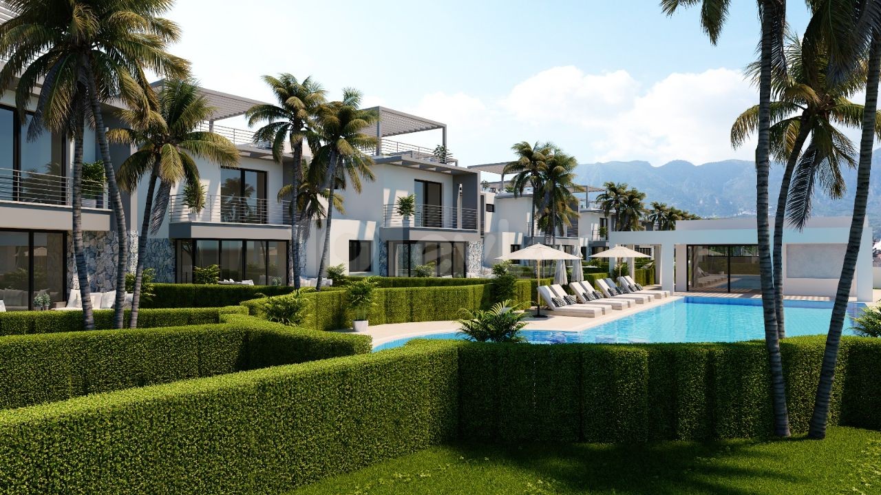 Villas from 3 +1 Projects for Sale in Kyrenia Karaoglanoglu ** 