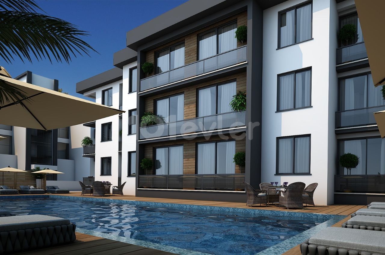 1 + 1 Apartments for Sale from the Project in Alsancak, Kyrenia ** 