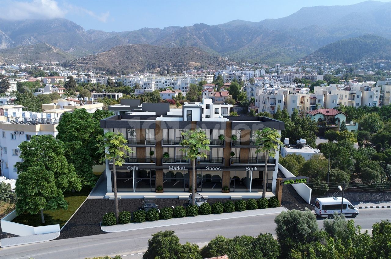 1 + 1 Apartments for Sale from the Project in Alsancak, Kyrenia ** 