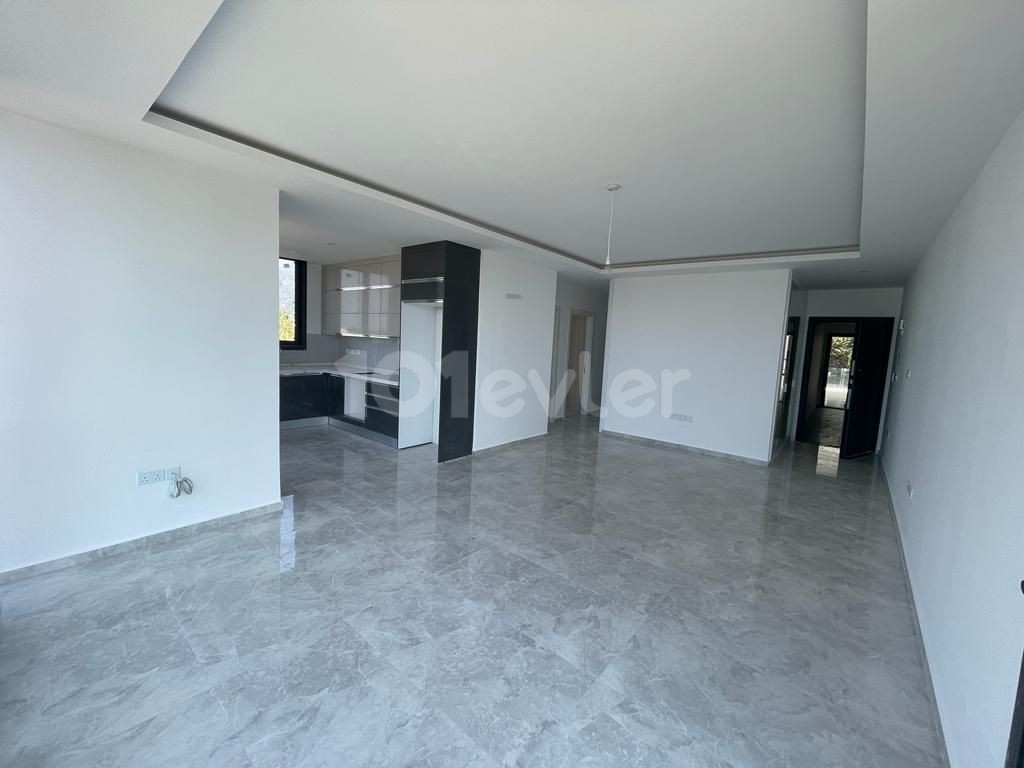 3+1 Residence Flat for Sale in Girne Bellapais with Perfect Sea View, Generator, Parking Lot, Parent Bathroom