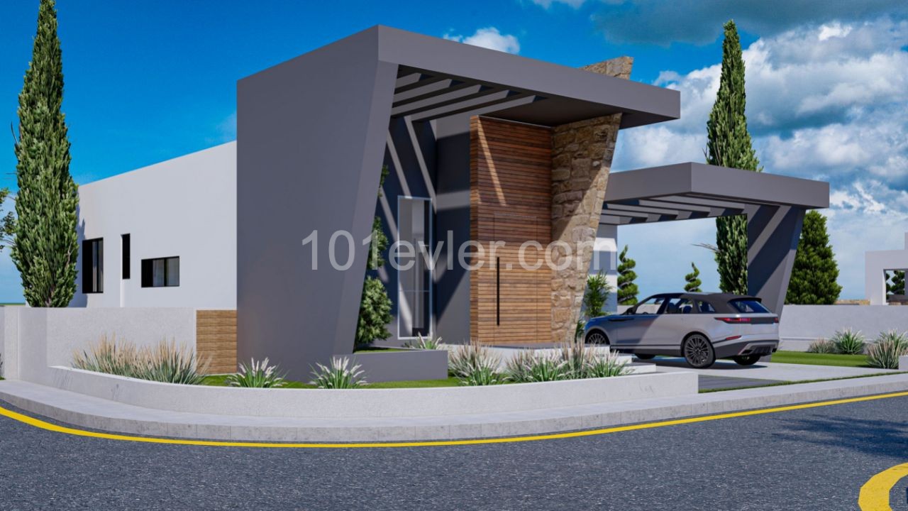 3+1 ZERO LUXURIOUS SINGLE STOREY VILLAS FOR SALE IN YENİBOĞAZİÇİ ** 