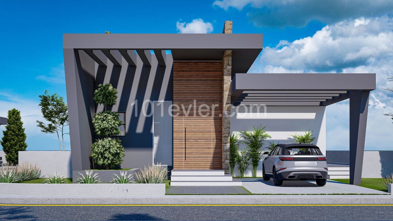 3+1 ZERO LUXURIOUS SINGLE STOREY VILLAS FOR SALE IN YENİBOĞAZİÇİ ** 