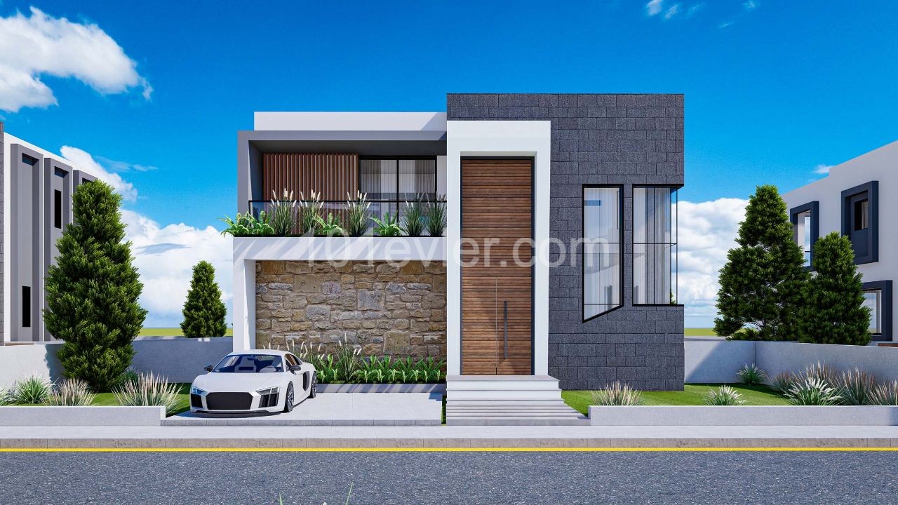 3+1 ZERO LUXURIOUS DUPLEX VILLAS FOR SALE IN YENİBOĞAZİÇİ ** 